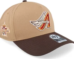 Hatstore Exclusive x Los Angeles Angels Coops All Star Game Sure Shot Mvp Dt Camel/Brown Adjustable - 47 Brand