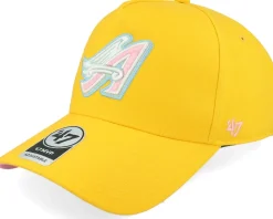 Hatstore Exclusive x Los Angeles Angels Sure Shot Mvp Yellow Gold A-Frame Adjustable - 47 Brand