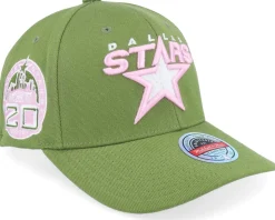 Hatstore Exclusive x Los Angeles Kings Classic Red Green/Pink Adjustable - Mitchell & Ness
