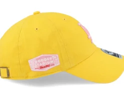 Hatstore Exclusive x Los Angeles Dodgers Yellow Gold Double Under Dad Cap - 47 Brand