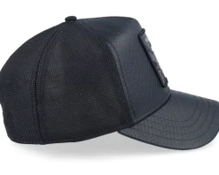 Hatstore Exclusive x Mamba #5 Black Snakeskin A-Frame Trucker - Goorin Bros.
