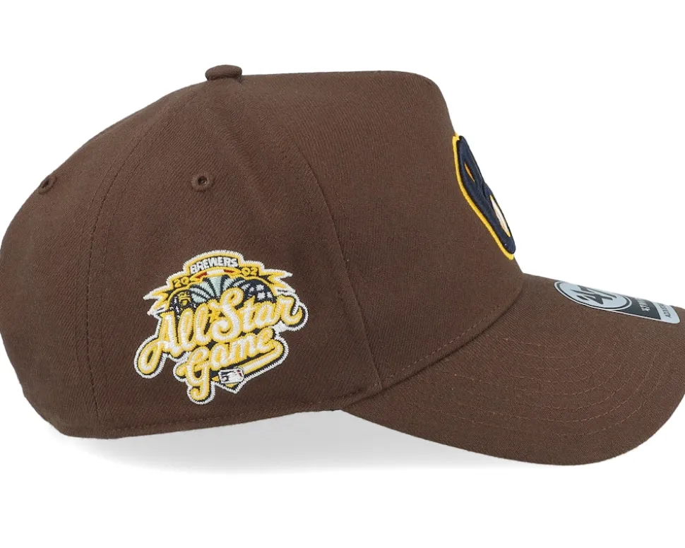 Hatstore Exclusive x Milwaukee Brewers Asg Brown A-Frame Adjustable - 47 Brand