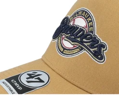 Hatstore Exclusive x Milwaukee Brewers Camel A-Frame Adjustable - 47 Brand