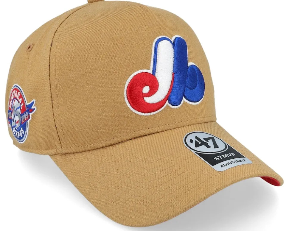 Hatstore Exclusive x Montreal Expos Camel A-Frame Adjustable - 47 Brand