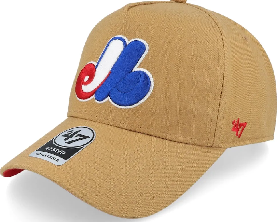 Hatstore Exclusive x Montreal Expos Camel A-Frame Adjustable - 47 Brand