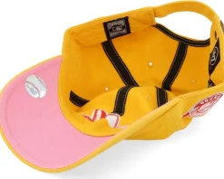 Hatstore Exclusive x Montreal Expos Yellow Gold Double Under Dad Cap - 47 Brand