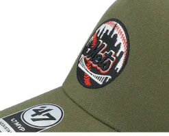 Hatstore Exclusive x New York Mets Sandalwood A-Frame Adjustable - 47 Brand