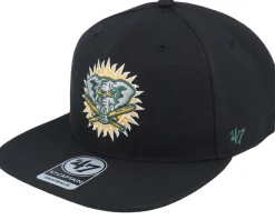 Hatstore Exclusive x Oakland Athletics World Series Black Snapback - 47 Brand