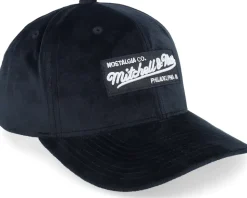Hatstore Exclusive x Own Brand Velvet Pro Crown Black Adjustable - Mitchell & Ness