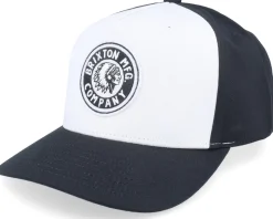 Hatstore Exclusive x Rival White/Black Snapback - Brixton