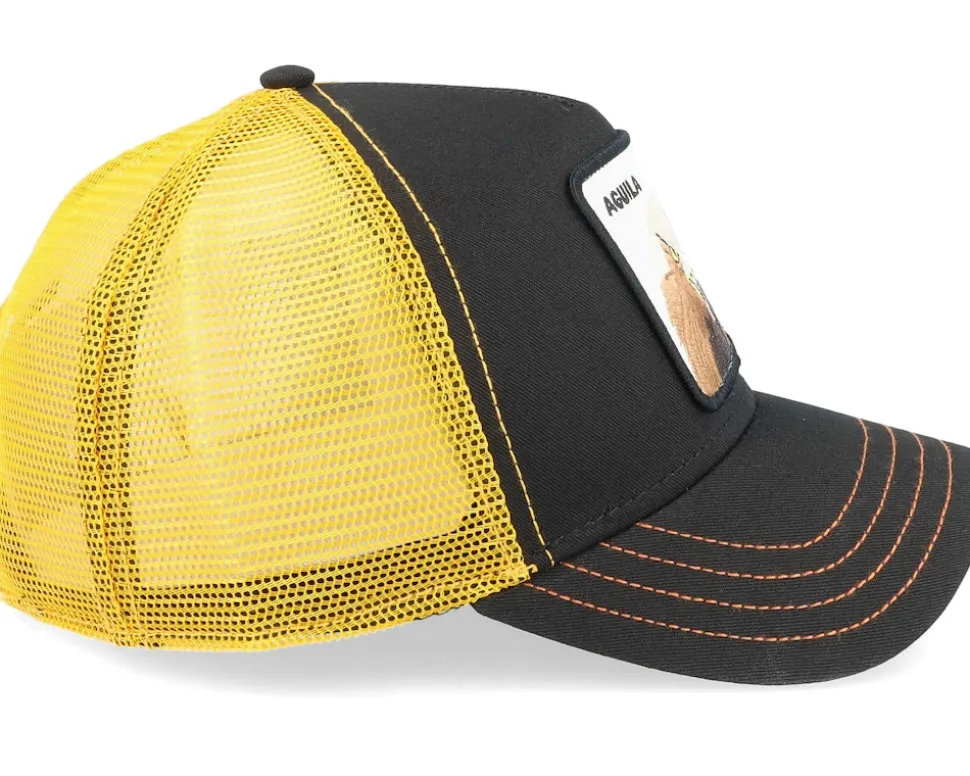 Hatstore Exclusive x Soar On Black/Yellow Trucker - Goorin Bros.