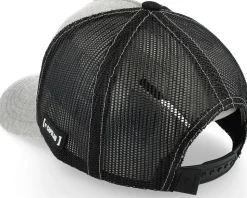 Hatstore Exclusive x Steamboat Willie Disney Mickey Mouse Grey/Black Trucker - Capslab