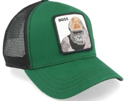 Hatstore Exclusive x The Boss Dark Green/Black Trucker - Goorin Bros.