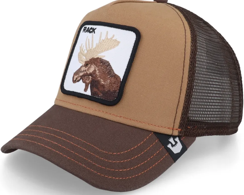 Hatstore Exclusive x The Moose Rack Brown Trucker - Goorin Bros.