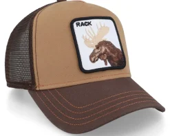 Hatstore Exclusive x The Moose Rack Brown Trucker - Goorin Bros.
