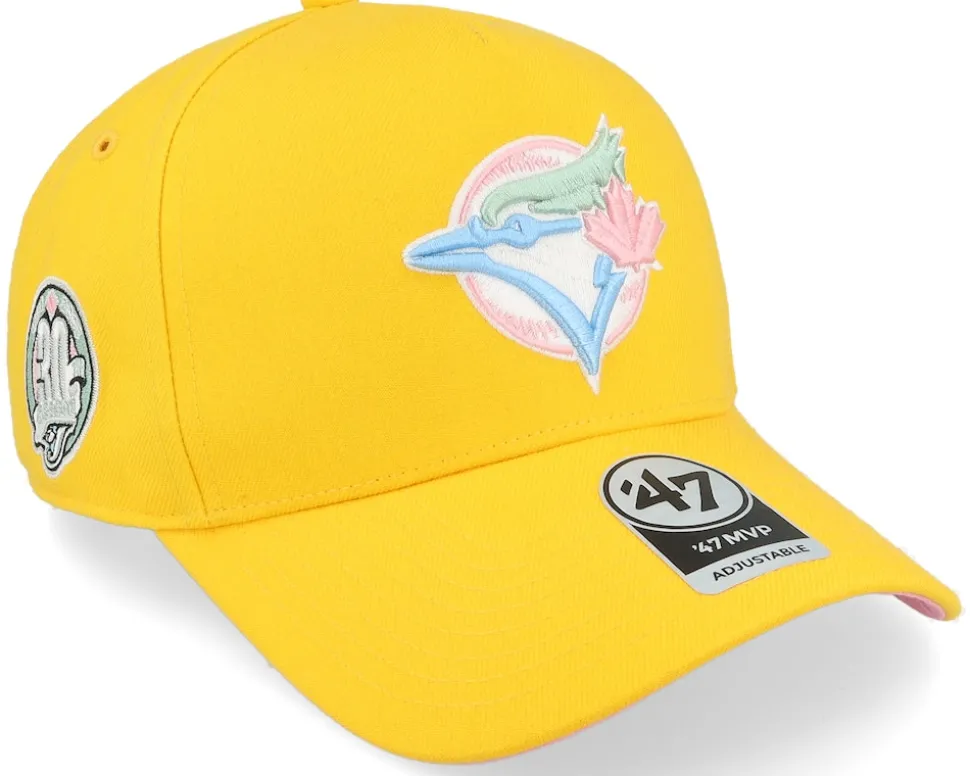 Hatstore Exclusive x Toronto Blue Jays Yellow Gold A-Frame Adjustable - 47 Brand