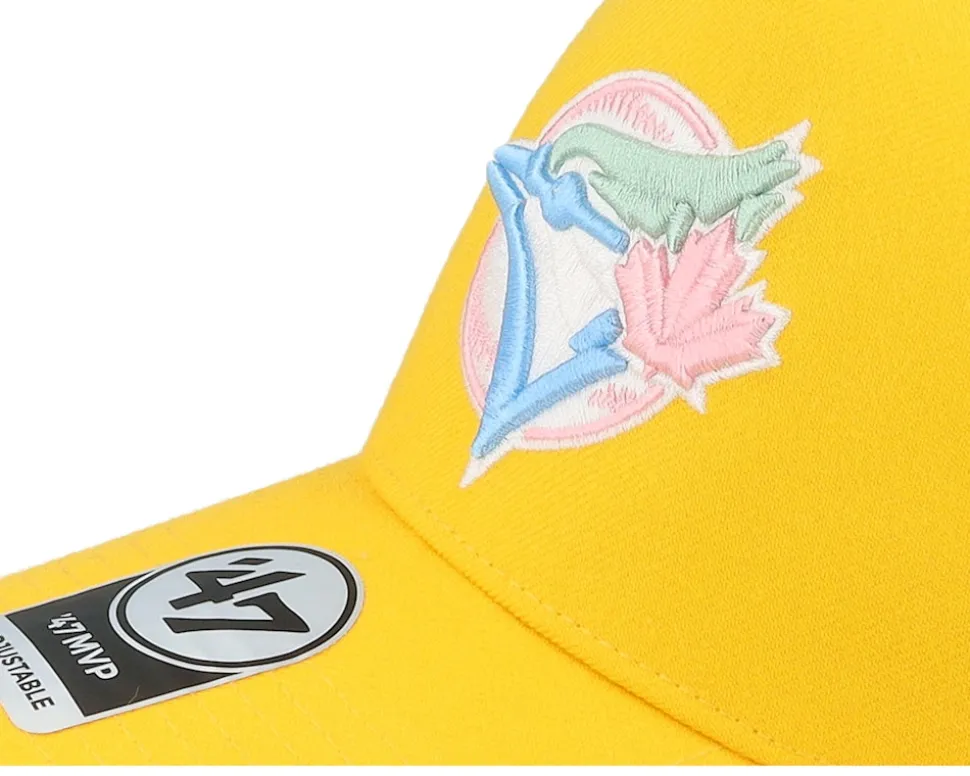 Hatstore Exclusive x Toronto Blue Jays Yellow Gold A-Frame Adjustable - 47 Brand