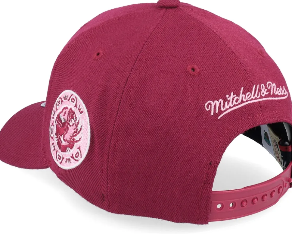 Hatstore Exclusive x Vancouver Grizzlies Blush Burgundy Adjustable - Mitchell & Ness