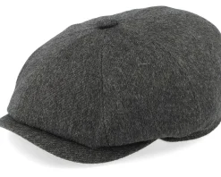 Hatteras Cashmere Navy Flat Cap - Stetson