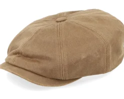 Hatteras Co/Pes Brown Flat Cap - Stetson