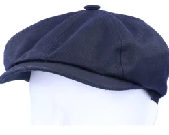 Hatteras Co/Pes Navy Flat Cap - Stetson