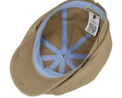 Hatteras Cotton Khaki Flat Cap - Stetson