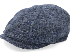 Hatteras Donegal Navy Flat Cap - Stetson