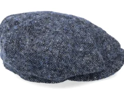 Hatteras Donegal Navy Flat Cap - Stetson