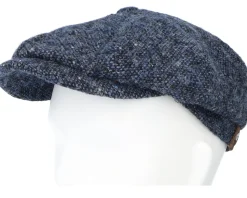 Hatteras Donegal Navy Flat Cap - Stetson
