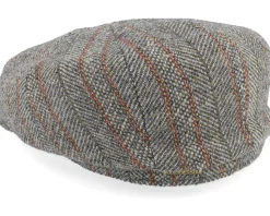 Hatteras Herringbone Virgin Wool Flat Cap - Stetson