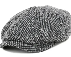 Hatteras Herringbone WV Flat Cap - Stetson