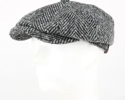 Hatteras Herringbone WV Flat Cap - Stetson