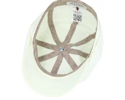 Hatteras Organic Cotton Sustainable Yellow Flatcap - Stetson