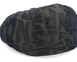 Hatteras Outdoor Olive/Black Flat Cap - Stetson