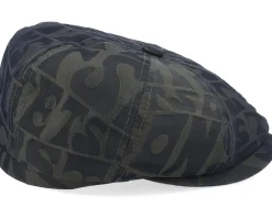 Hatteras Outdoor Olive/Black Flat Cap - Stetson