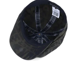 Hatteras Outdoor Olive/Black Flat Cap - Stetson