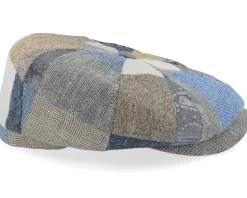 Hatteras Patchwork Patchwork Flat Cap - Stetson