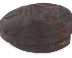 Hatteras Pigskin Flat Cap - Stetson
