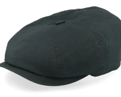 Hatteras Ripstop Wr Dark Woods Flat Cap - Stetson