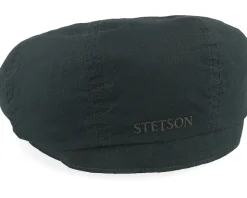 Hatteras Ripstop Wr Dark Woods Flat Cap - Stetson