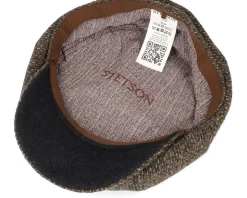 Hatteras Wool Brown Flat Cap - Stetson