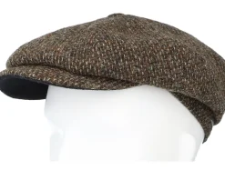 Hatteras Wool Brown Flat Cap - Stetson