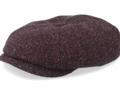 Hatteras Wool Brown Flat Cap - Stetson