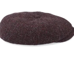 Hatteras Wool Brown Flat Cap - Stetson