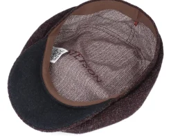 Hatteras Wool Brown Flat Cap - Stetson