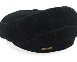 Hatteras Wool Dark Green Flat Cap - Stetson
