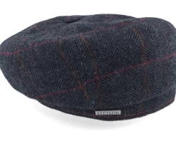 Hatteras Wool Grey Flat Cap - Stetson