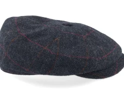 Hatteras Wool Grey Flat Cap - Stetson