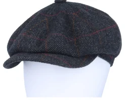 Hatteras Wool Grey Flat Cap - Stetson
