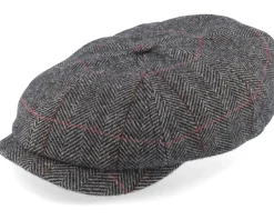Hatteras Wool Grey Flat Cap - Stetson